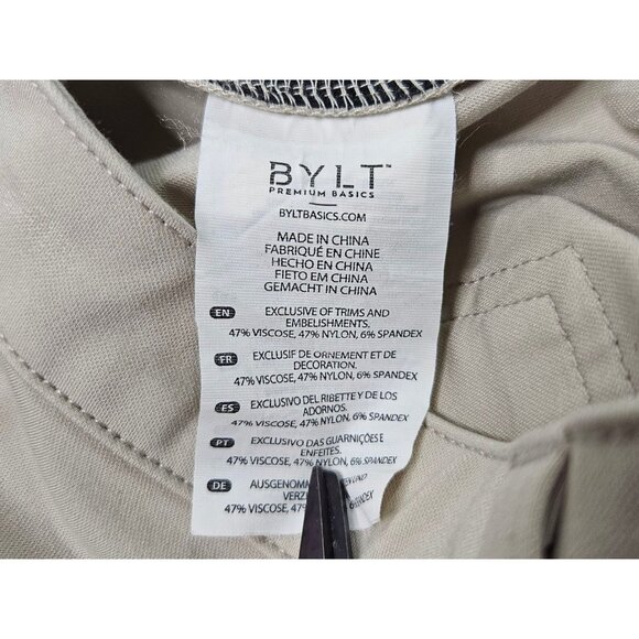 BYLT Premium Basics Everyday Short Chino Men's 32 Actual Beige 8" Inseam EUC - Picture 9 of 12